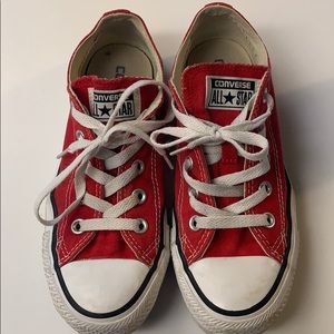 Red converse